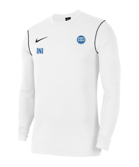 Nike Park 20 Sweatshirt Weiss Schwarz F100