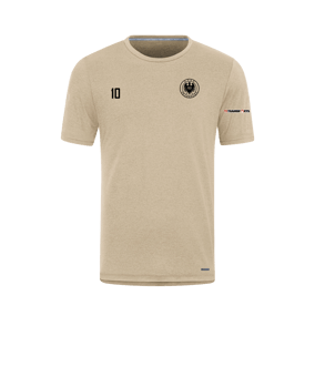 JAKO Pro Casual T-Shirt Beige F385