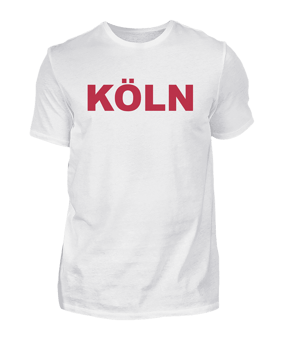 T-Shirt "Köln" Weiss - weiss