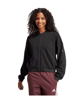 adidas Sportswear Jacke Damen Schwarz - schwarz