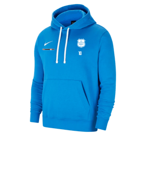 Nike Park 20 Fleece Hoody Blau Weiss F463