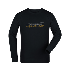 Merch Roller Sweatshirt Black | #zumGutenHirten