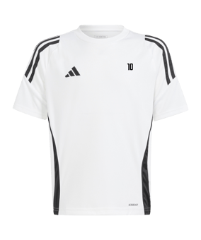 adidas Tiro 24 Trikot Kids Weiss Schwarz