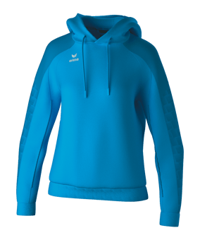 Erima Evo Star Hoody Damen Blau - blau