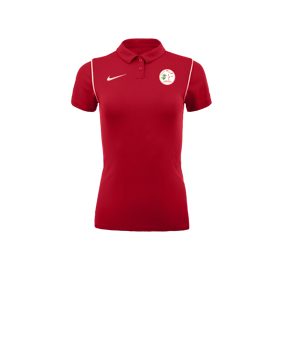 Polo femme Nike Park 20 rouge blanc F657 
