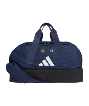 adidas Tiro League Duffel Bag Gr. S Blau Weiss