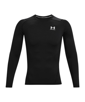 Under Armour Baselayer HG Comp Longsleeve T-Shirt Schwarz F001 - schwarz