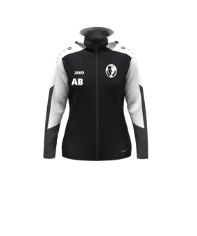 JAKO Dynamic Kapuzenjacke Damen Schwarz F826
