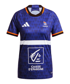 adidas Team France HB Trikot Damen Blau - blau