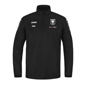 JAKO Team Rainzip Sweatshirt Schwarz F800