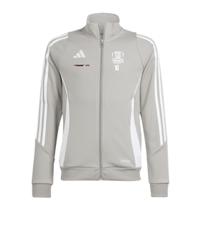 adidas Tiro 24 Trainingsjacke Grau Weiss
