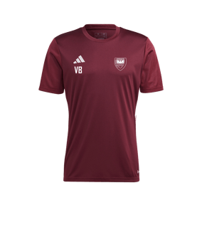 adidas Tabela 23 Trikot Dunkelrot Weiss