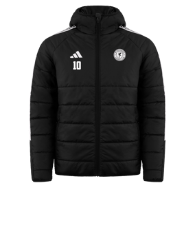adidas Tiro 24 Winterjacke Schwarz Weiss