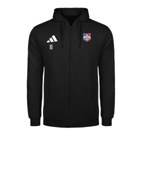 adidas Entrada 26 Kapuzenjacke Schwarz