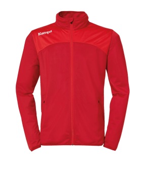Kempa Emotion 2.0 Poly Full Zip Jacke Rot F03 - rot