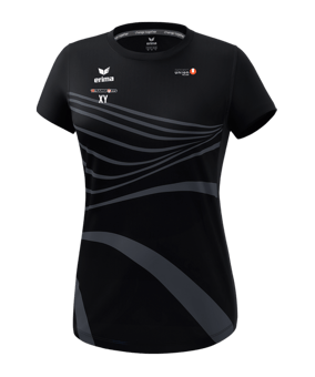 Erima Racing T-Shirt Damen Schwarz
