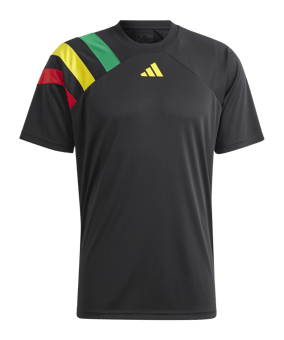 adidas Fortore 23 Trikot Schwarz Grün Gelb - schwarz