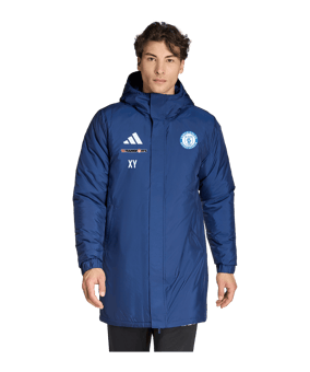 adidas Entrada 26 Winterjacke Blau