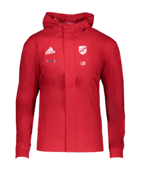 adidas Entrada 22 Allwetterjacke Rot