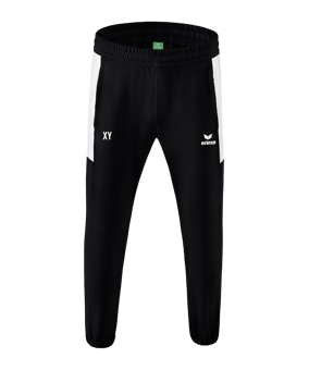 Erima Team Präsentationshose Kids Schwarz Weiss
