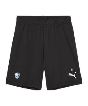 PUMA teamGOAL Short Kids Schwarz F03