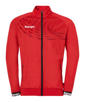 Kempa Wave 26 Poly Trainingsjacke Rot F004 - rot