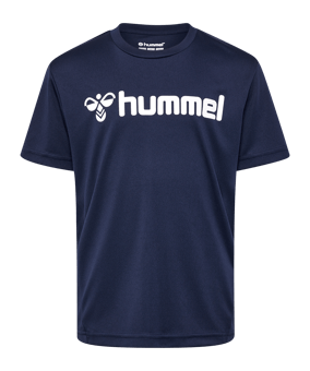 Hummel Logo Trikot Kids Blau F7026 - blau