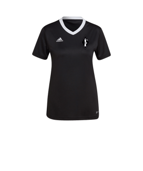 adidas Entrada 22 Trikot Damen Schwarz Weiss