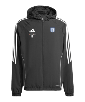 adidas Tiro 24 Windbreaker Schwarz Weiss