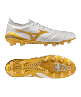 Mizuno Morelia Neo IV Beta Japan FG Bright Gold Weiß F50 - weiss