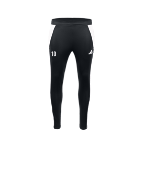adidas Tiro 24 Trainingshose Slim Schwarz Weiss