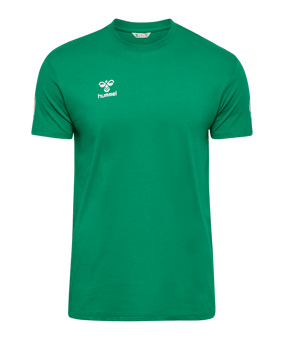 Hummel Go 2.0 Chevron T-Shirt Grün F6235 - gruen