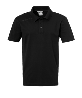 uhlsport Essential Poloshirt Kids Schwarz F01 - schwarz