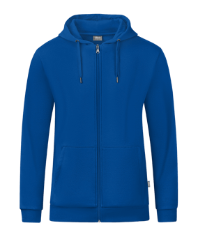 JAKO Organic Kapuzenjacke Blau F400 - blau