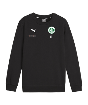 PUMA teamGOAL Casuals Sweatshirt Kids Schwarz F03