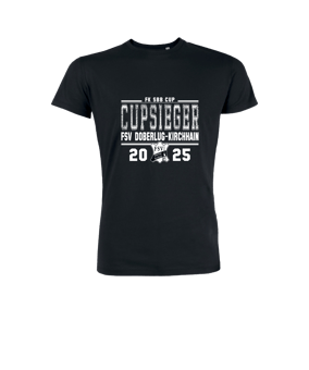 Merch Creator 2.0 T-Shirt Black | Cupsieger 2025