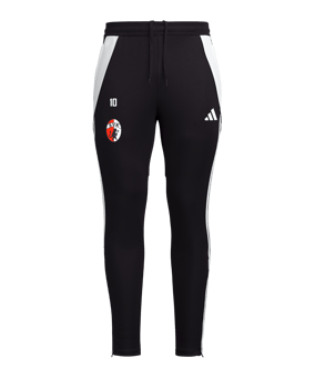 adidas Tiro 24 Trainingshose Schwarz Weiss