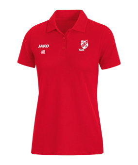 JAKO Base Poloshirt Damen Rot F01