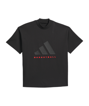 adidas Originals Basketball T-Shirt Schwarz - schwarz