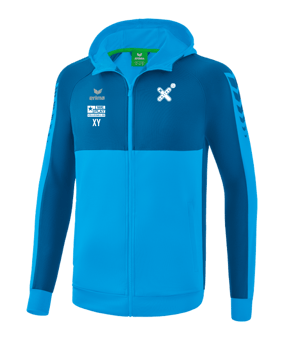 Erima Six Wings Kapuzenjacke Kids Blau