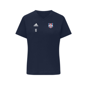 adidas Entrada 22 T-Shirt Damen Blau