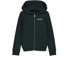 Merch Mini Cultivator 2.0 Zip-Hoodie Kids Black | #turnierserie (grün)