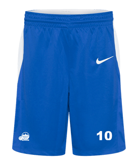 Nike Team Basketball Stock Short Damen Blau F463