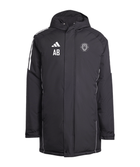 adidas Tiro 24 Winterjacke Schwarz Weiss