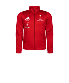 adidas Entrada 26 Trainingsjacke Kids Rot