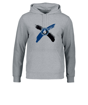 Merch Drummer 2.0 Hoody Heather Grey | #cross