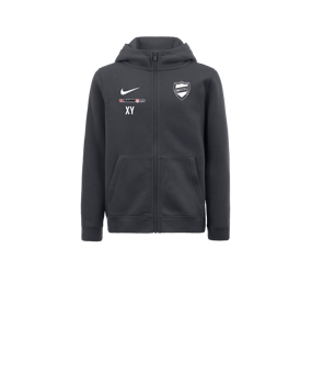 Nike Park 20 Fleece Kapuzenjacke Kids Grau F071