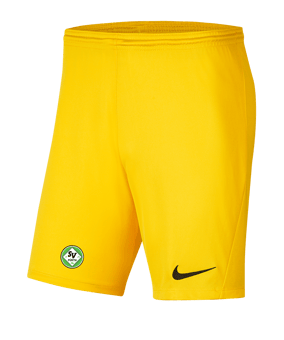 Nike Park III Short Gelb F719