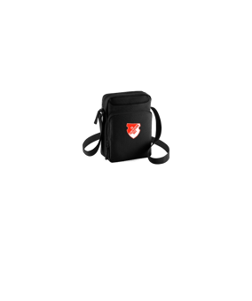 Merch Cross Body Bag Black | #logo4c