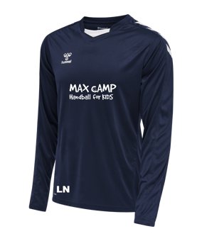 Hummel hmlCORE XK Trikot langarm Blau F7026